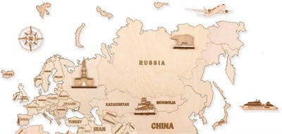 Фигуры на карту "Евразия" (6 шт.) - фото 4517