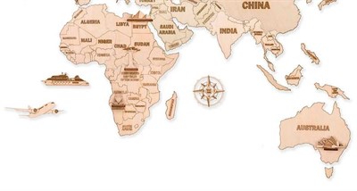 Фигуры на карту "Африка" (7 шт.) - фото 4564