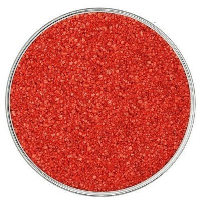 Песок красный (акс) (0,5 кг.) - фото 4642