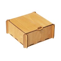 Подарочная коробка из дерева "Шкатулка с покраской"